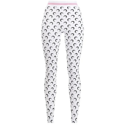 Fashionable Women Printed Elastic Jumpsuit New Summer Casual Seamless Tight Thin Women's High Waisted Leggings