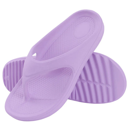 Shevalues Men's Orthopedic Sandals Fashion Couples Beach Flip Flop Summer Outdoor Soft Sandals With Arch Support Bathroom Slides