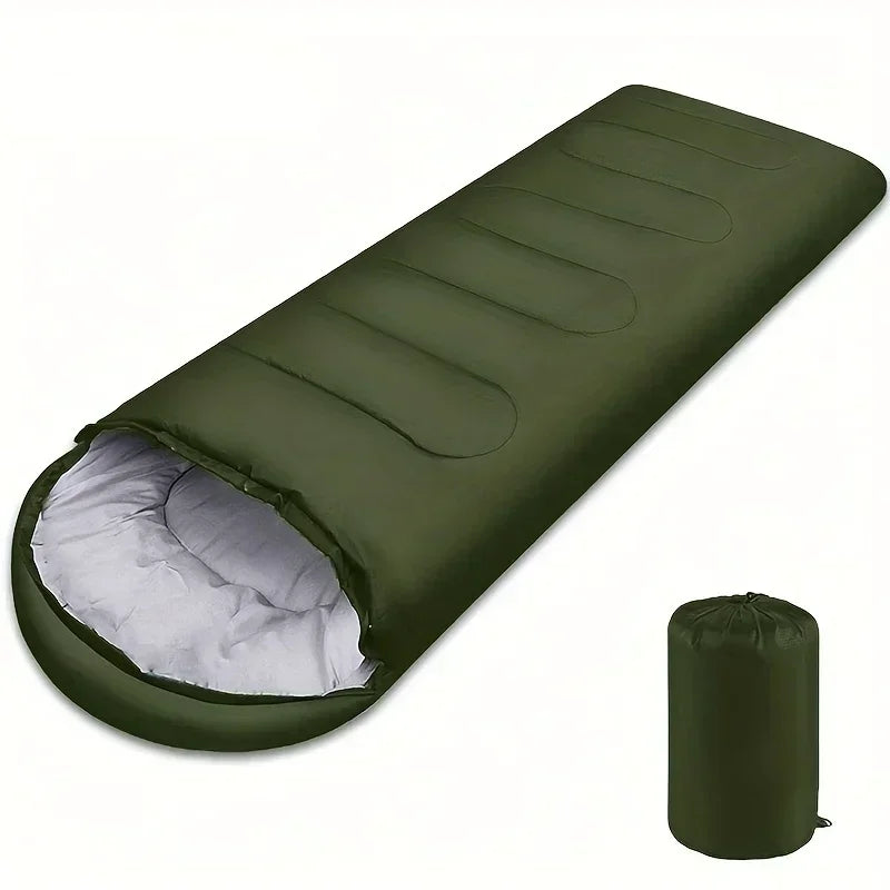 Portable Envelope Sleeping Bag Lightweight Warm Outdoor Camping Sleep Sack for Hiking Travel Backpacking Tent Spring Autumn