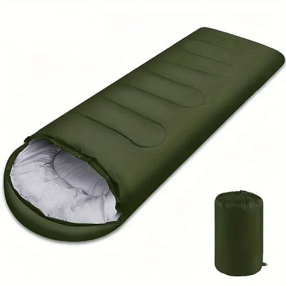 Portable Envelope Sleeping Bag Lightweight Warm Outdoor Camping Sleep Sack for Hiking Travel Backpacking Tent Spring Autumn