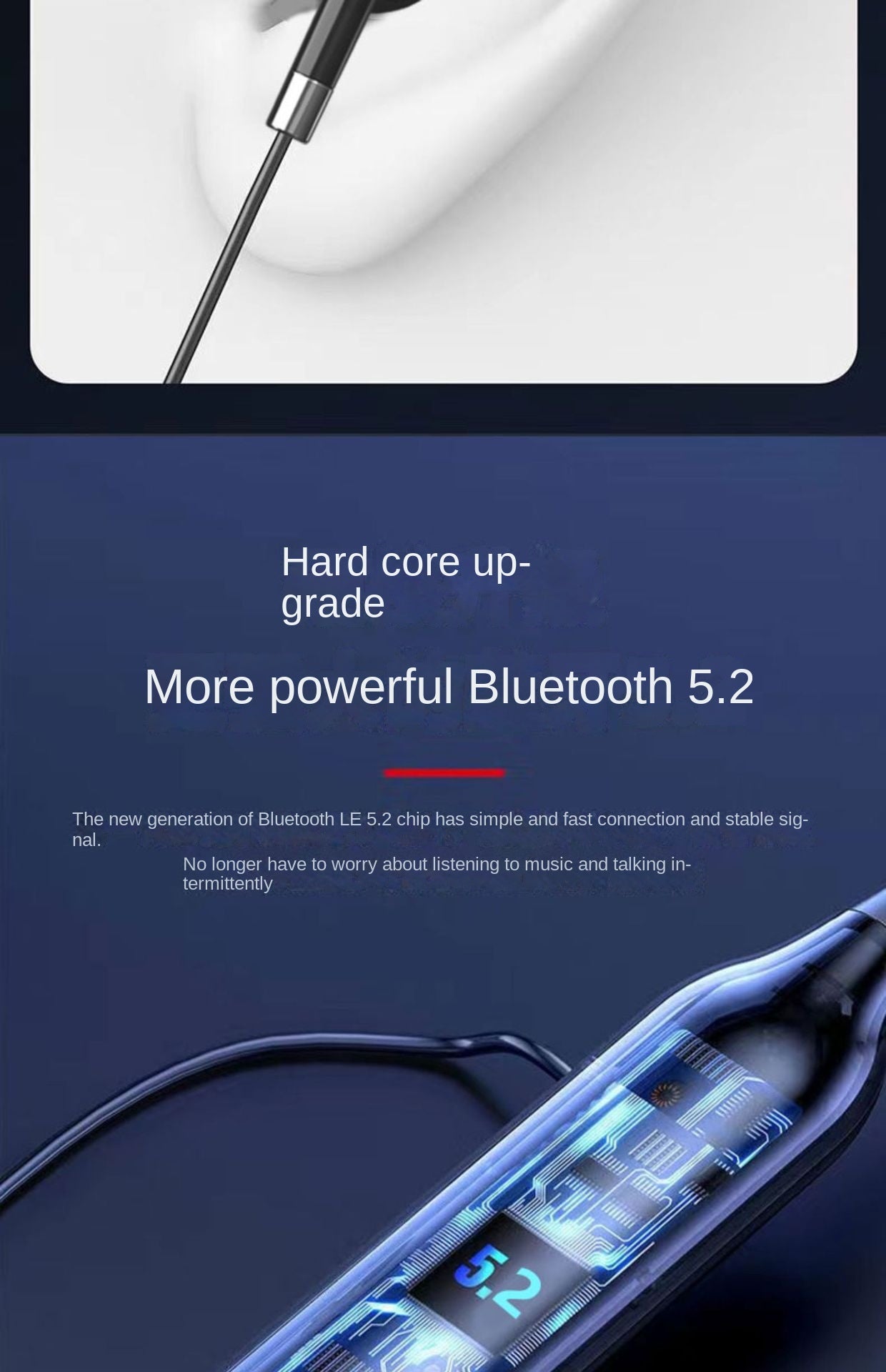 200H Music Time TWS Magnetic Wireless Headphone Neckband Bluetooth 5.2 Earphone headset Sport Waterproof Earbud MP3 player w MiC