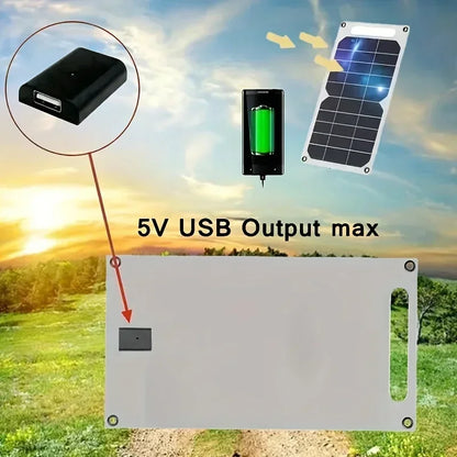 30W Portable Solar Panel 5V Solar Plate WithUSB Safe Stabilize Charger For Power Bank Phone Outdoor Camping Home RV Gift