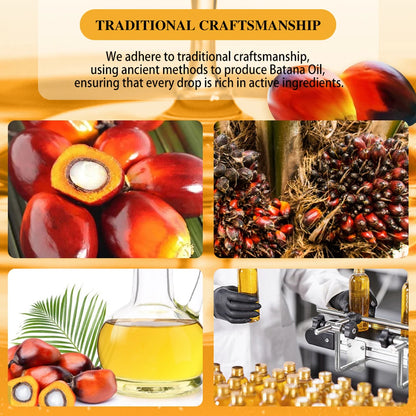 Natural Batana Oil For Hair Growth Anti-Hair Loss Strengthen Roots Repair Damaged Dry Hair Care Essence Oil Eliminate Split Ends