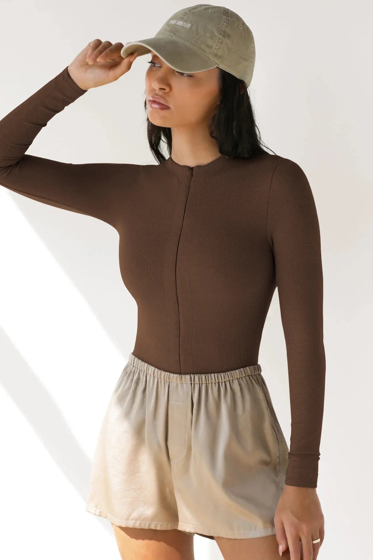 2025 Fall Winter New Women's Jumpsuits Tight-Fitting Knit Jumpsuit with Zipper Top Y2k Woman Clothing