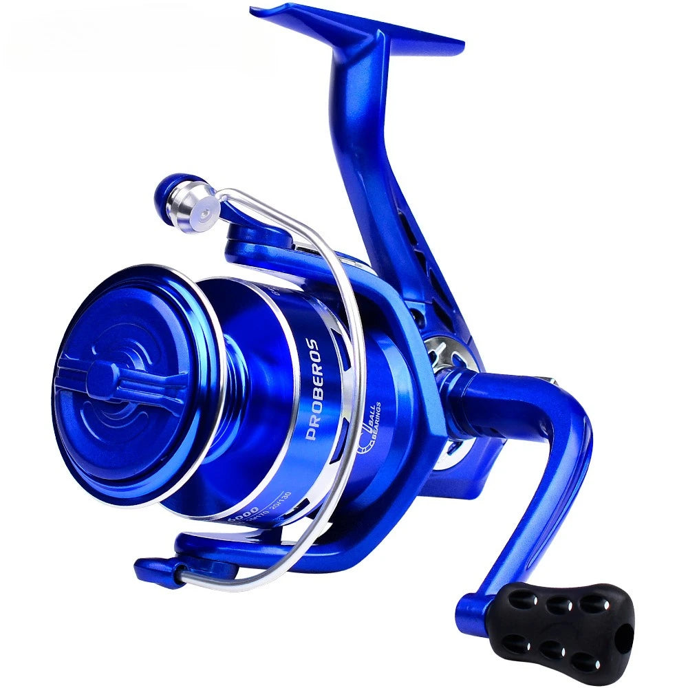 Spinning Fishing Reel 1000-6000 5.2:1 1BB 9KG Max Drag Left Right Handle Long Cast Freshwater Carp Rock Lure Fishing Tackle