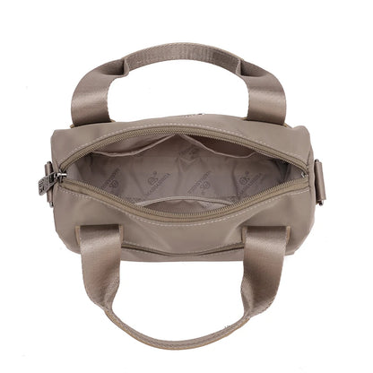 Ladies Lightweight Shoulder Bag Waterproof Nylon Handbag for Commuter Work Casual Crossbody Bags for Women Messenger Bag