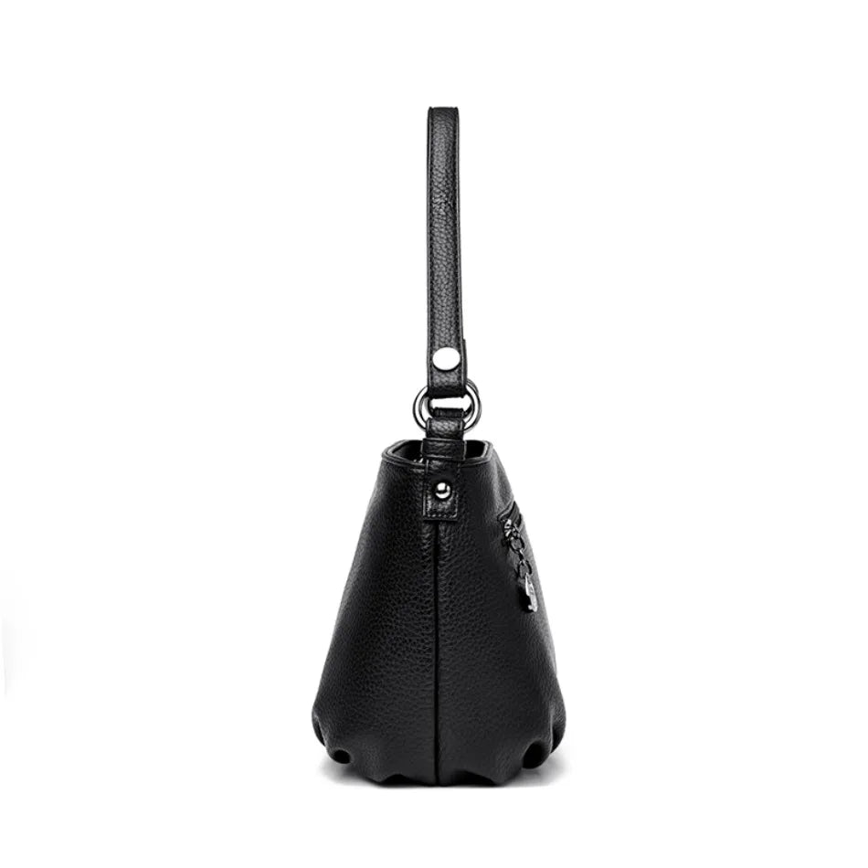 Luxury Shoulder Bags for Women 2026 New Designer Soft Leather Crossbody Bags Casual Messenger Sac Women Bag Purses and Hangbags