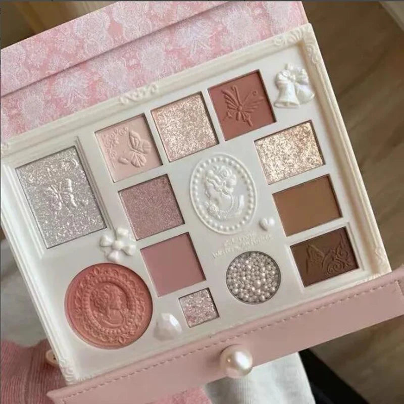 Make Up Set colorrose gift set eye blush highlighter all-in-one palette eyeliner lipstick cosmetic set