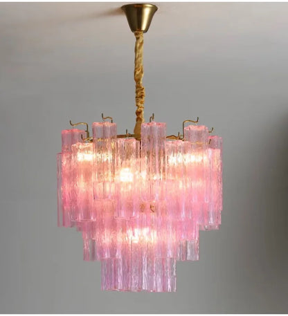Luxury Glass Pendant Ceiling Light Fixture Chandelier Led Ceiling Lamp Modern Hanging Chandelier Lights Salon Chandeliers Lustre
