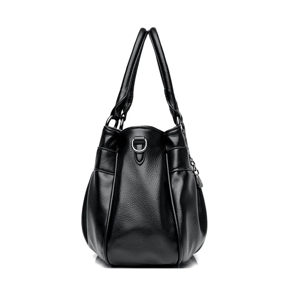 Three Layers Luxury Casual Tote Women Bag High Quality Leather Ladies Hand Bags for Women Big Shoulder Crossbody Bags Sac A Main