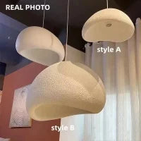 French Candle E14 Led Chandelier Villa Stairs Pearl Crystal Led Pendant Lights Hotel Art Decor Suspend Light Led Luminarias
