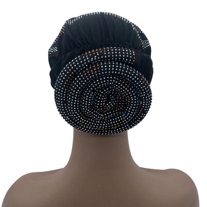 Summer Breathable Turban Cap for Women Muslim Under Scarf Cap African Lady Head Wraps Bonnet