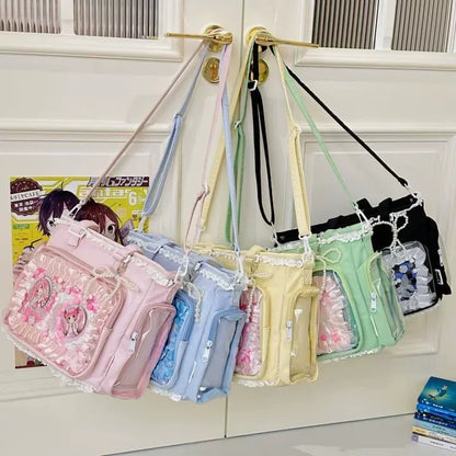 Ballet Girl Large Appetite Itabag Japanese Two-Dimension Single Shoulder Crossbody Bag Gift For Friends Women'S Handbag