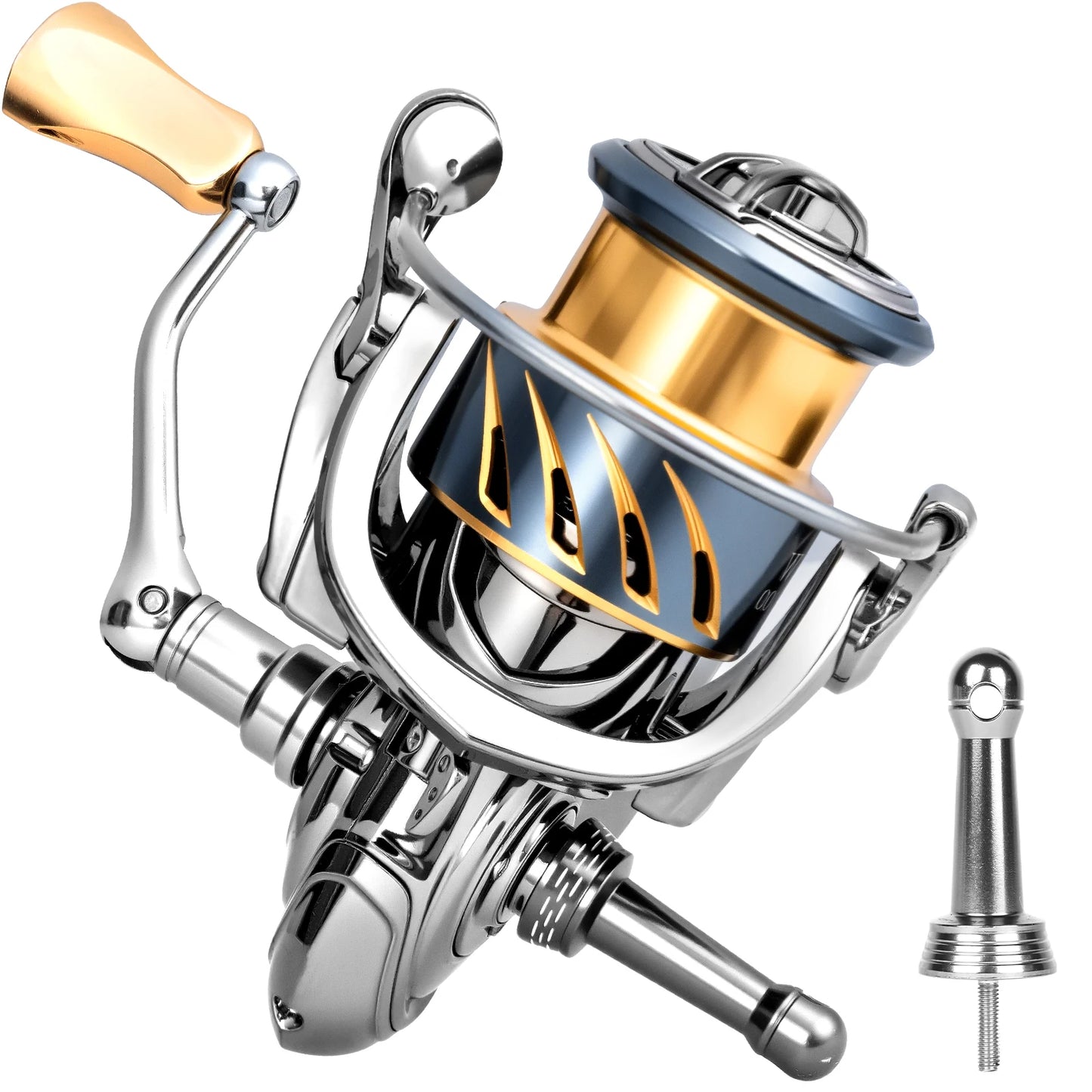 1pc TW Fishing Reel For Saltwater & Freshwater, 5.2:1 High Speed Gear Ratio With Balance Bar.
