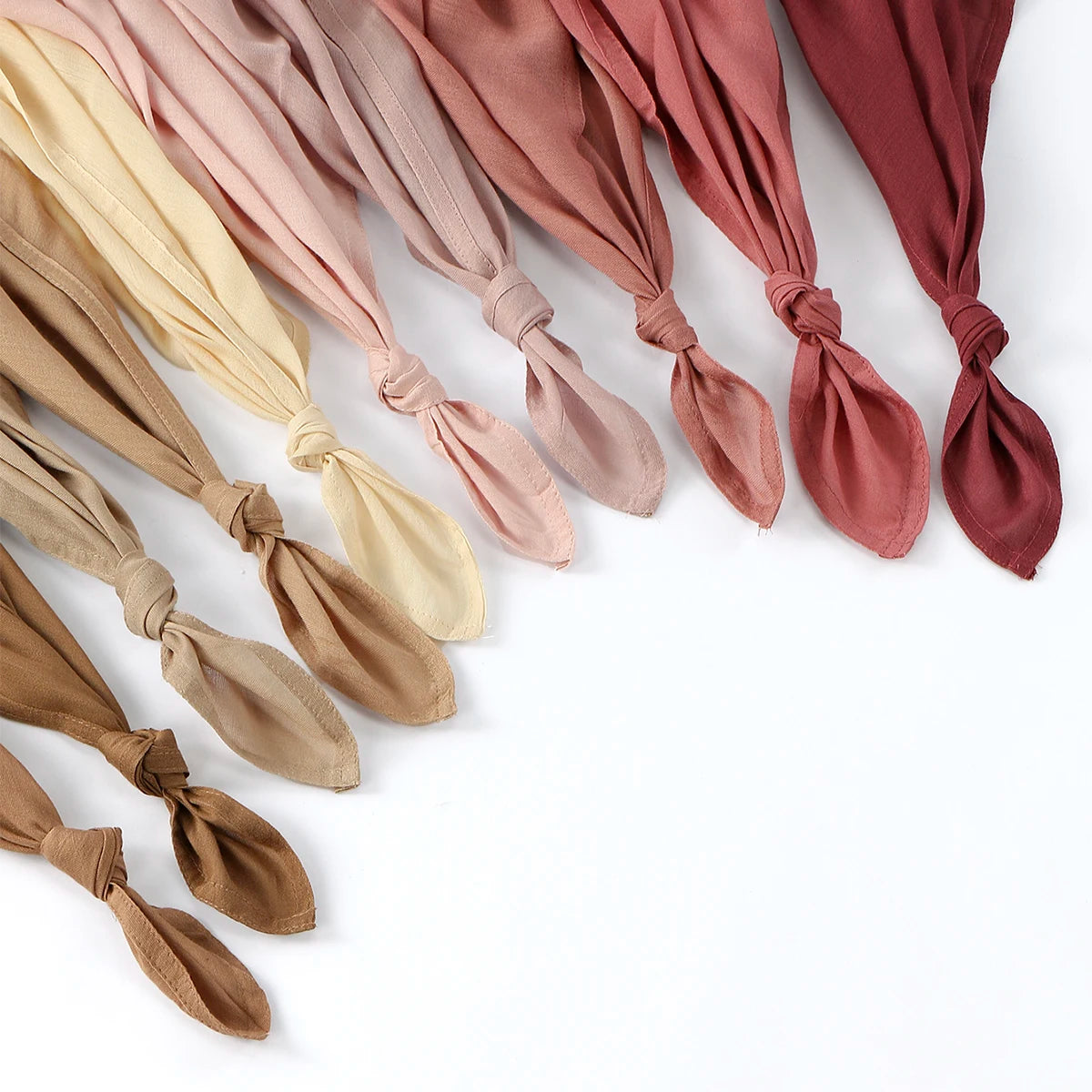 185*75cm Muslim Modal Hijab Rayon Cotton Shawls For Women Thin Plain Scarf Big Size Headscarf Islamic Turban Headband