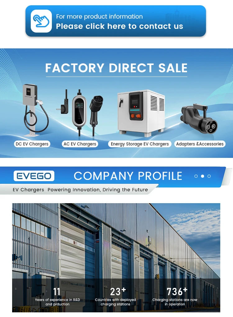 New Commercial Wall-mounted EV Charger Station SAE J1772 Type1 11.5kW Home Fast Charging TUV CE Certified