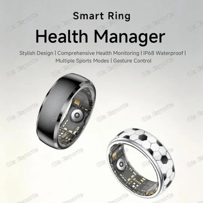 Incoming Call Vibration Alerts Smart Ring 2026 Gesture To Swipe Videos Messages Alarms Vibration Health Monitoring Smartring NEW