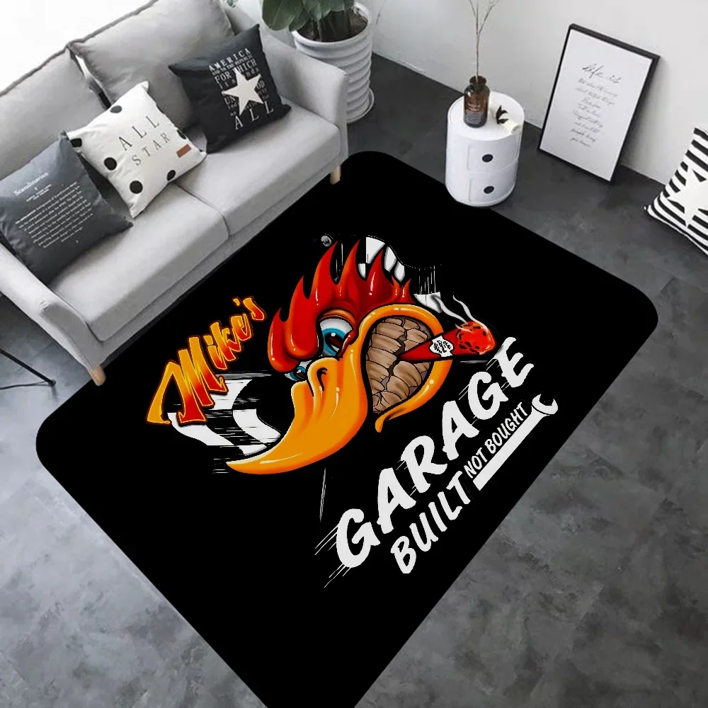 Mr H-Horsepower Clay Smith Door Mat Washable Non-Slip Living Room Sofa Chairs Area Mat Kitchen Bedside Area Rugs