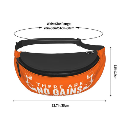 Powerhouse Gym Fanny Bag Custom Bodybuilders Fitness Crossbody Waist Pack Men Women Cycling Camping Phone Money Pouch