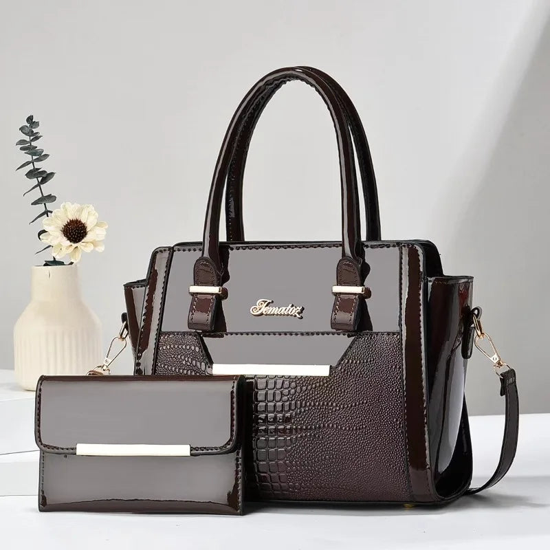 2025 New High Quality Pu Leather Messenger Bags for Women Luxury Designer Shoulder Crossbody Bags Ladies Purses and Handbags