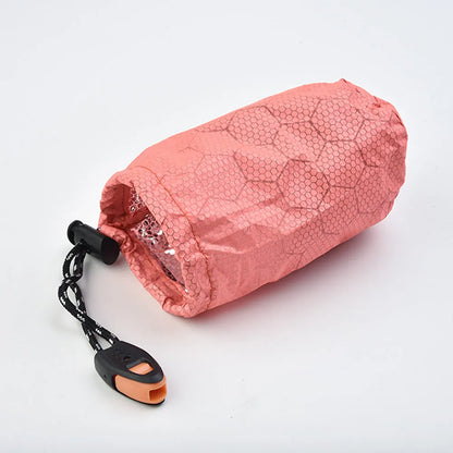 Survival Sleeping Bag Waterproof Thermal Bivy Sack For Camping Hiking Outdoor Activities Travel Lightweight Compact Bivy Bag