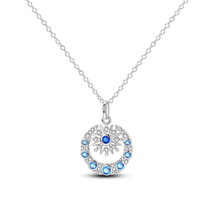 925 Sterling Silver Luminous Firefly Heart Shaped Zircon Pendant Necklace For Women Fashion Anniversary Birthday Jewelry Gifts