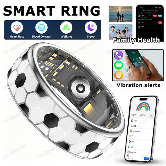 Incoming Call Vibration Alerts Smart Ring 2026 Gesture To Swipe Videos Messages Alarms Vibration Health Monitoring Smartring NEW