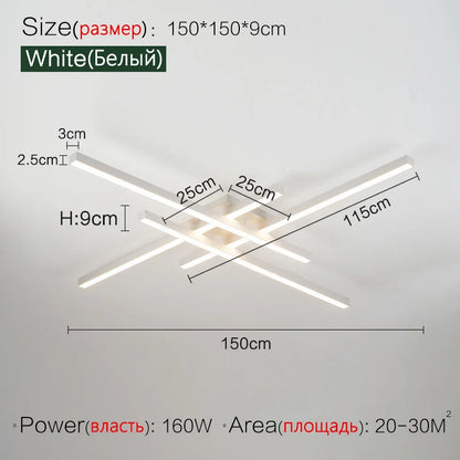 Ceiling light simple modern bedroom  atmosphere duplex villa hall Nordic lamps minimalist living room lamp room ceiling lights