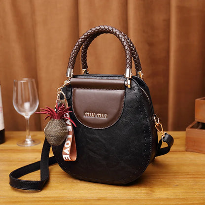 Vintage Women's Bag Luxury Designer Boston Style Women Shoulder Bag High Quality Fashion Crossbody Bags Female Handbags