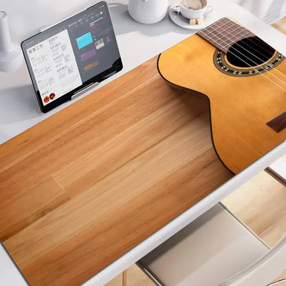 Large Mouse Pad .Mousepad Fender Guitar Gamer Keyboard Mat Game Mats Office Accessories Mausepad Gaming Computer Table Stitch