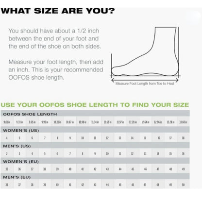 OOFOS Sandals - Lightweight Recovery Shoes Slippers Men Women Soft Bottom Indoor Home Slides Sandals Light Beach Shoe