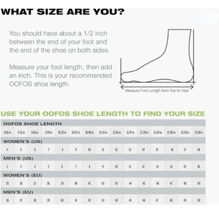 OOFOS Sandals - Lightweight Recovery Shoes Slippers Men Women Soft Bottom Indoor Home Slides Sandals Light Beach Shoe