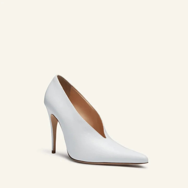 2026Spring/Summer New Pointed Stiletto Single Shoes European and American Fashion 34-45 Large Women's Fashion Women's Shoes