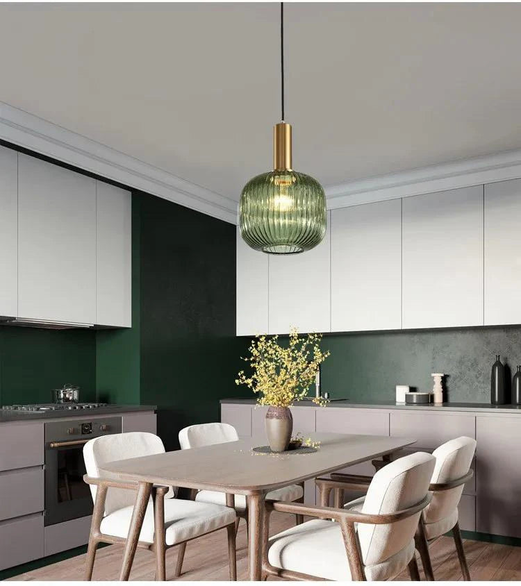 Modern LED Nordic Glass Pendant Lights Fixtures Bedroom Dinning Living Room Light Hanging Lamp Hanglamp Luminaire