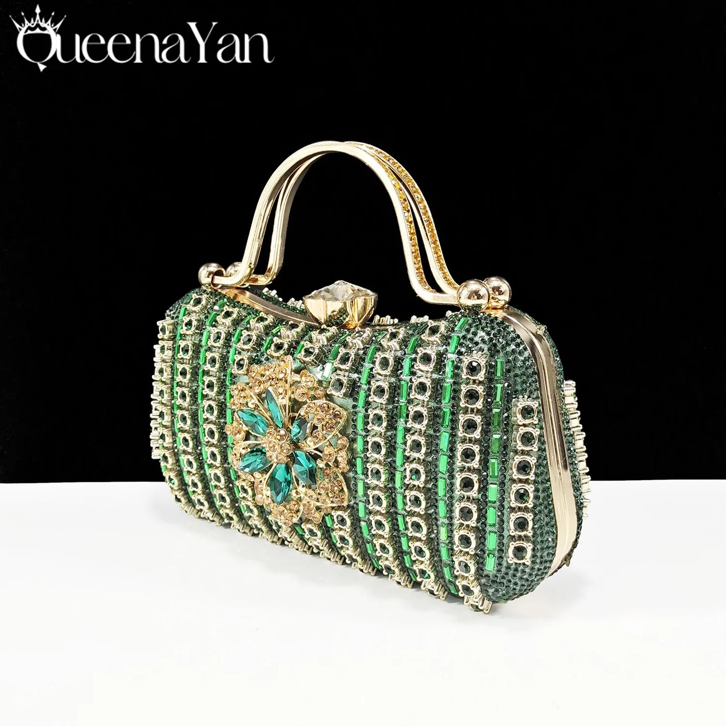 2026 Diamond Women Luxury Clutch Evening Bag Wedding Crystal Ladies Cell Phone Pocket Purse Female Wallet for Party Quality Gift