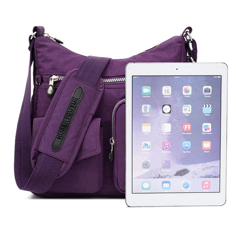 Luxury Handbags Women Bags Designer Waterproof Nylon Cloth Crossbody Bags For Women 2023 Large Capacity Lady Shoulder Bag Tote