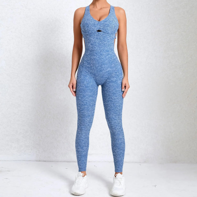 New Long Jumpsuits One Pieces Bodysuit Sexy Female Clothing Sport Fitness Overalls Sweatsuit Youthful Woman Clothes Black Body