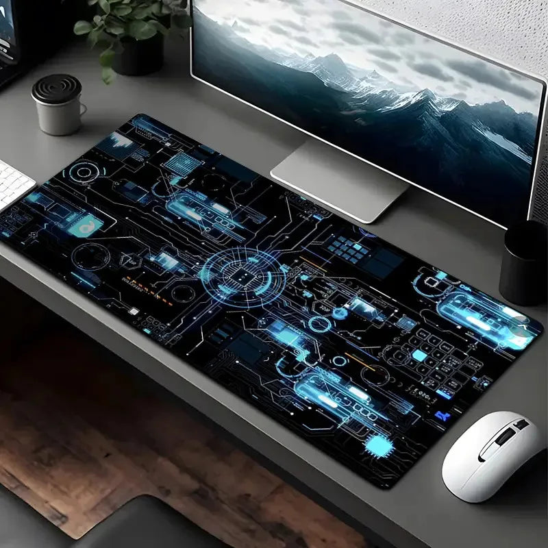 nnovate the future circuit board design, with anti-slip properties computer desk accessories one piece playmat pk control 1