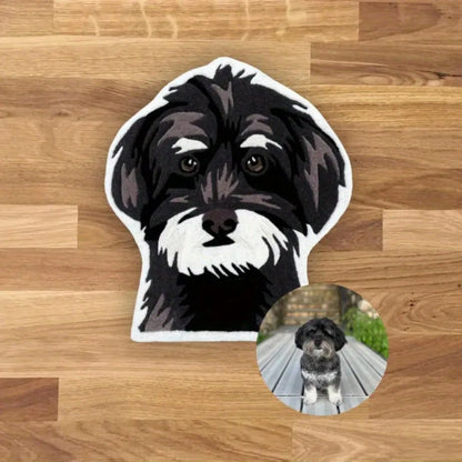 VIKAMA Custom Photo Rug - Personalize with Any Image Upload Non-Slip Home Mat for Entryways Pet-Friendly Printing Available