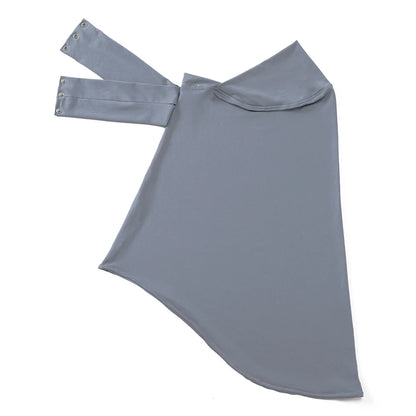 Ready To Wear Full Cover Inner Instant Hijab Premium Quality Jersey Scarf With Tie Back Buttons Muslim Women Turban Caps