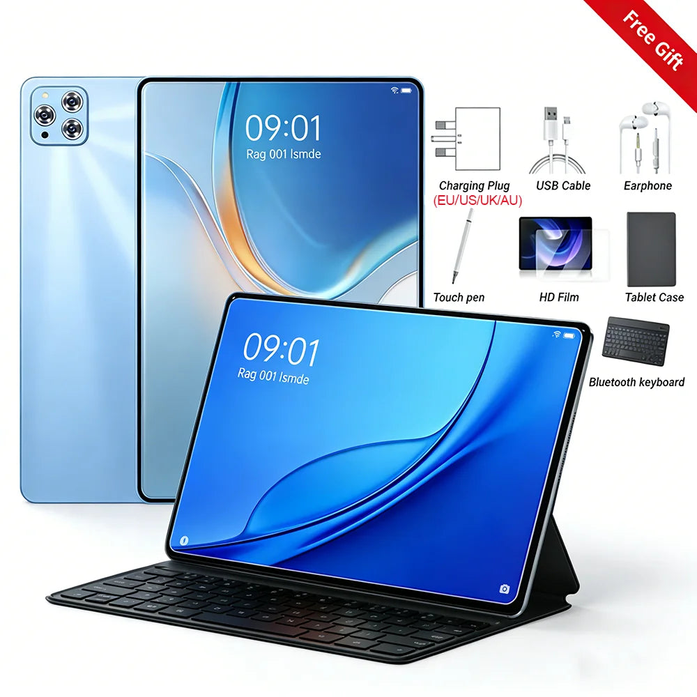 2026 Original 12inch IPad Air Pro 5G Tablet PC 20000mAh Snapdragon 8Gen3 Android 15 24GB 2T 5G Dual SIM GPS WIFI Network Tablet
