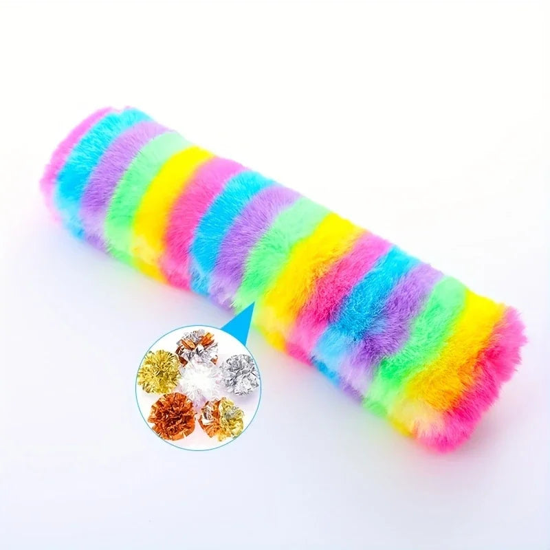 Interactive Cat Toy Plush Pillow Cat Chew Toy Squeak Toy Sound Catnip Toy Cat Supplies Pet Cute Kitten Teeth Grinding Cat Pillow