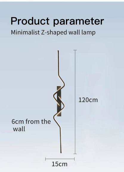 Modern Stairs Wall Light Nordic Living Room lights For Wall Sconce Ceiling Light Home Decor Lighting Fixtures Long Decor ghts