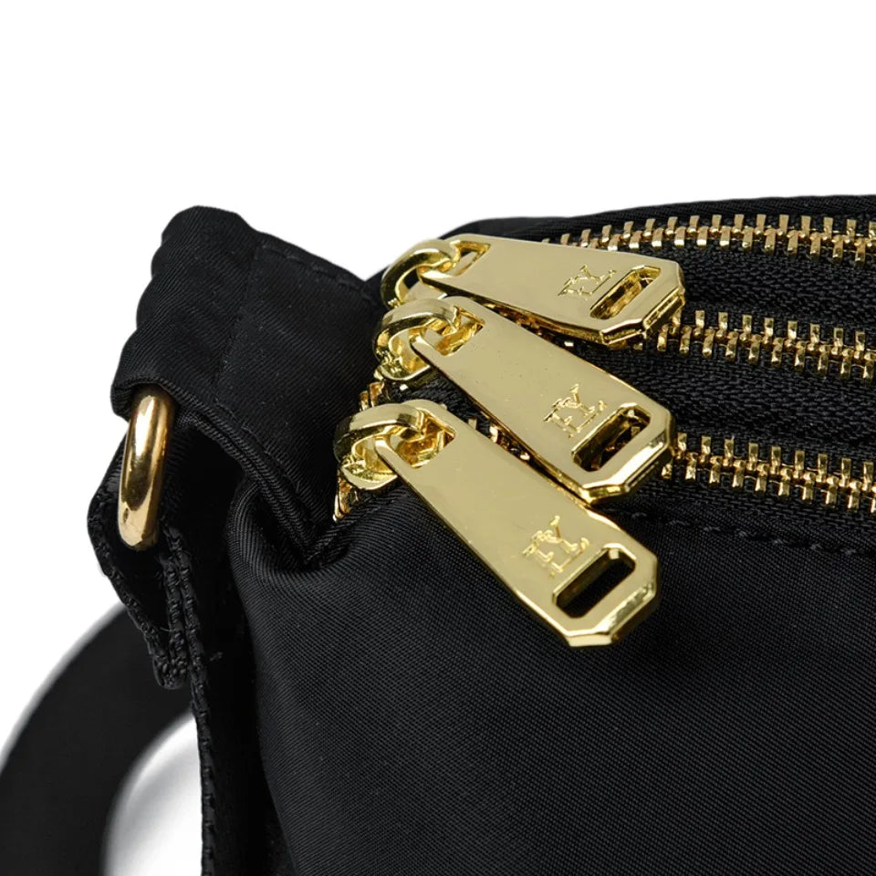 High Quality Women's Waterproof Nylon Multilayer Crossbody Bag Ladies Large Capacity Handbag Purse Female Shoulder Bags 3 Layers