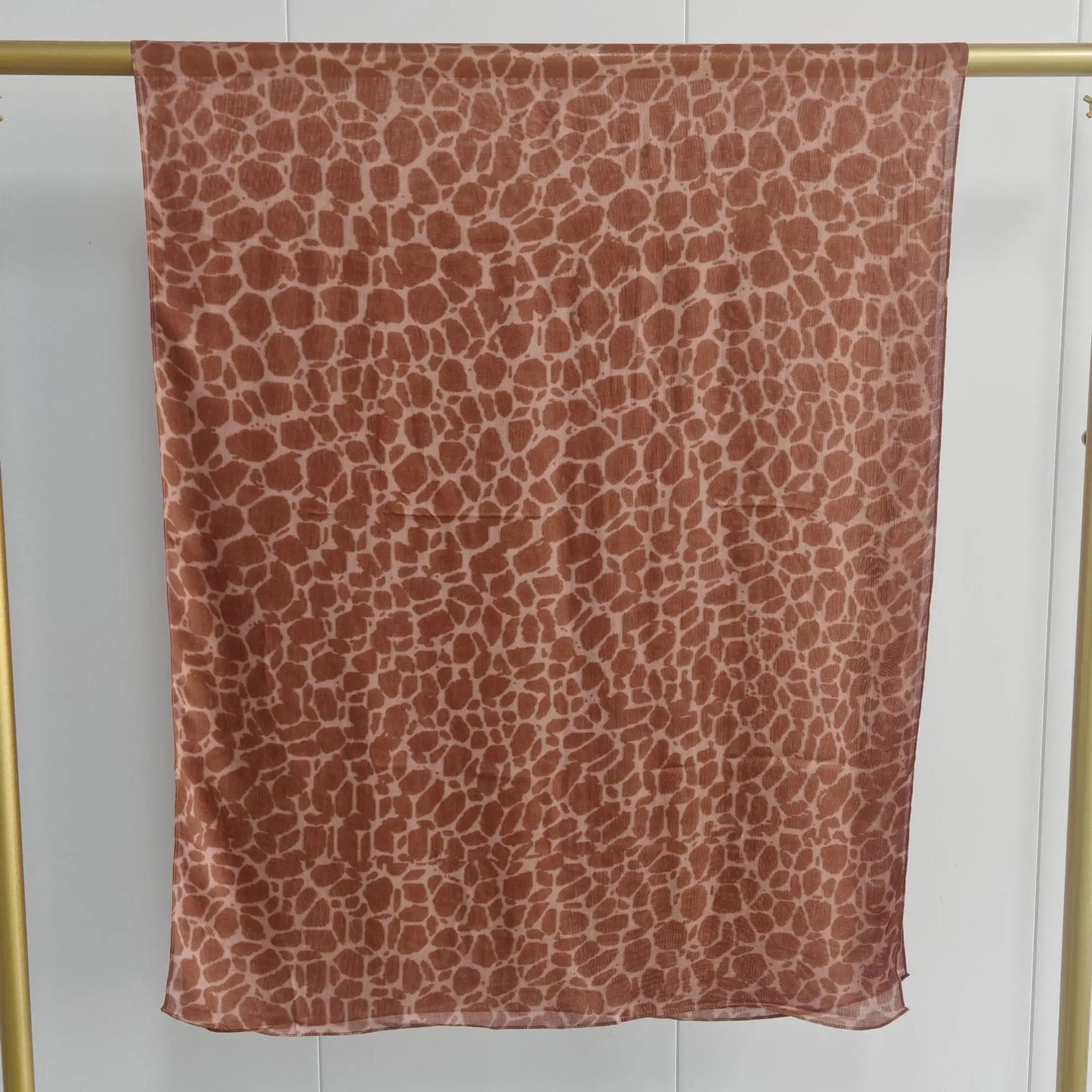 New Double-sided Print Modal Hijab Scarf Watercolor Leopard Prairie Hide Print Hijabs for Women Muslim Fashion Turbans for Women