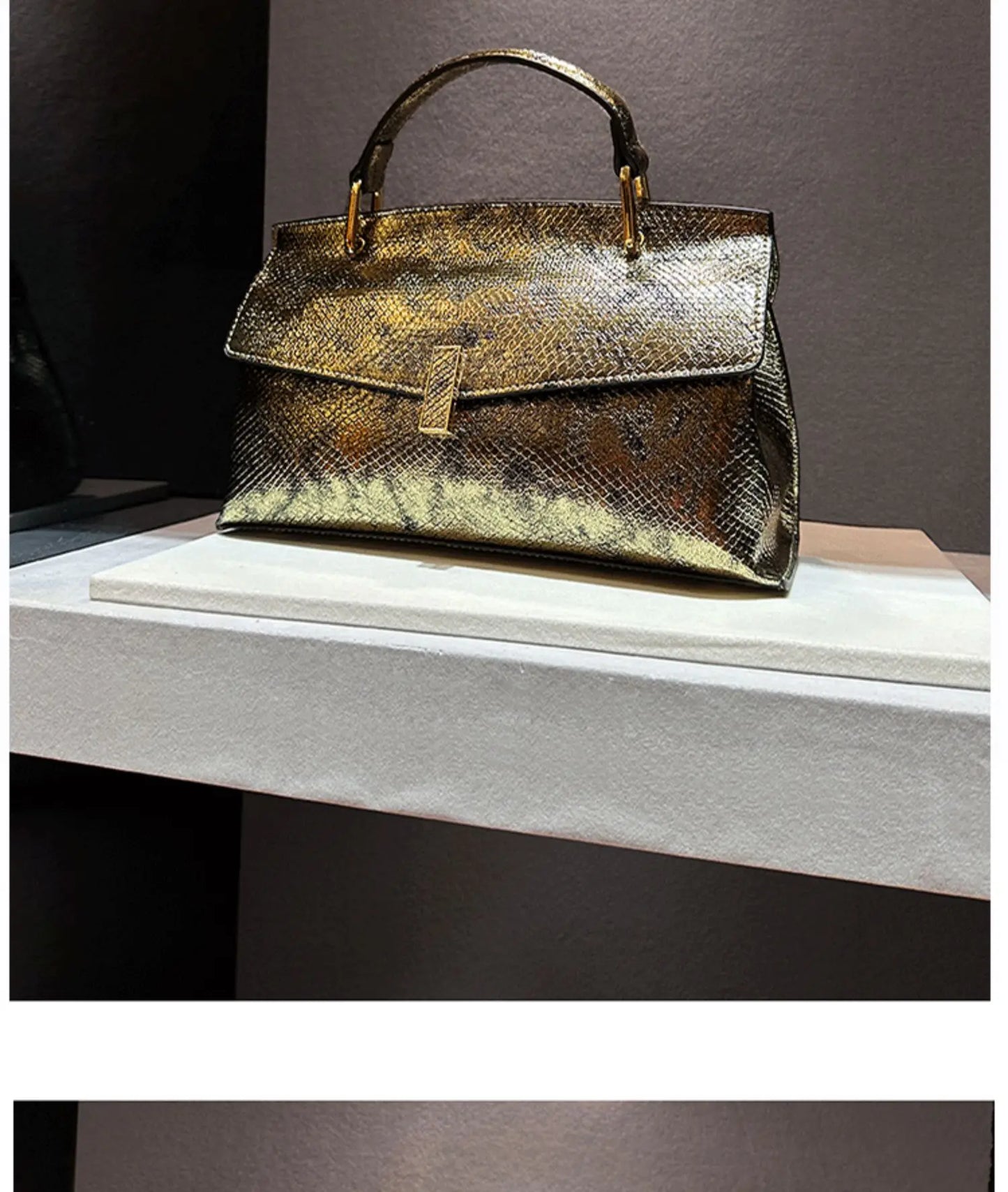 Luxury Designer Brand New High Quality Leather Handbags for Women Fashion Trend Snake Print Shoulder Bag сумка женская Hot Sale