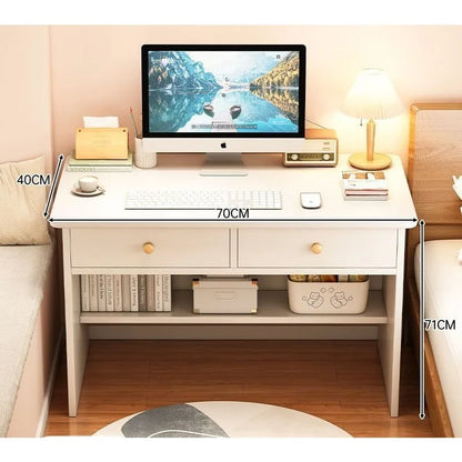 Corner Computer Desk Corner Desk Home Study Table Bedroom Girls Dresser Bookcase Integrated Desk