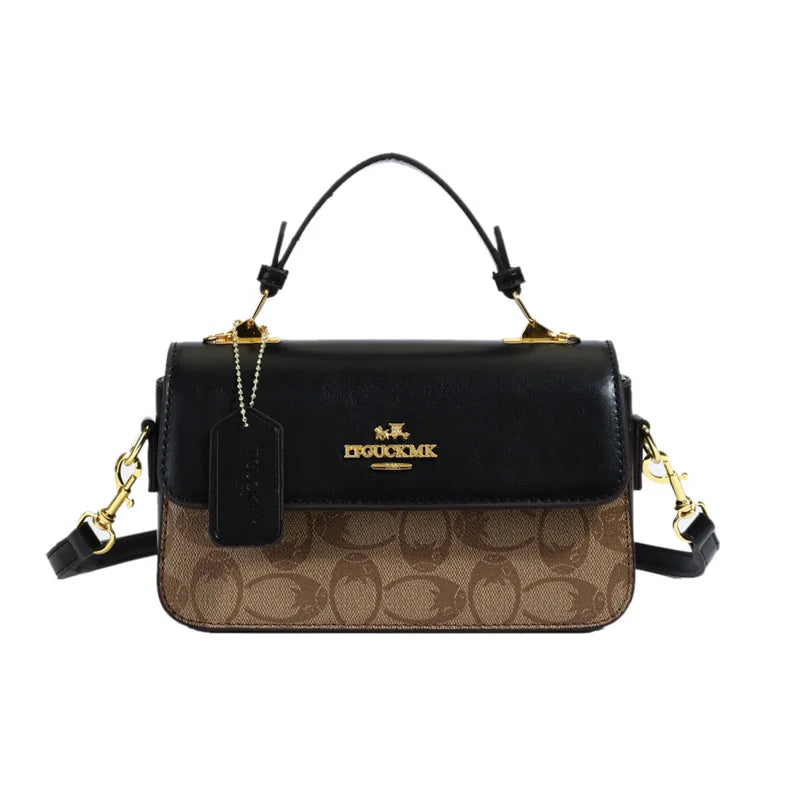 Advanced Women's Bag 2026 New Trendy Retro Small Square Bag Casual Versatile Women's Luxury Hand-Held Shoulder Crossbody Bag