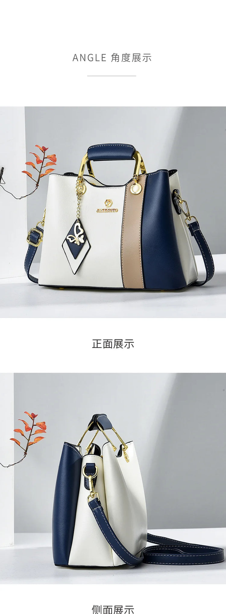 Fashion Handbag for Women Ladies Top Handle Satchel Shoulder Bags Cat Purse