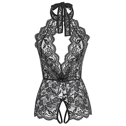 Sexy Lingerie Porno Women Plus Size S-2XL Bodysuit Role Play Clothes Transparent Nightgown Open Crotch Underwear Exotic Costumes